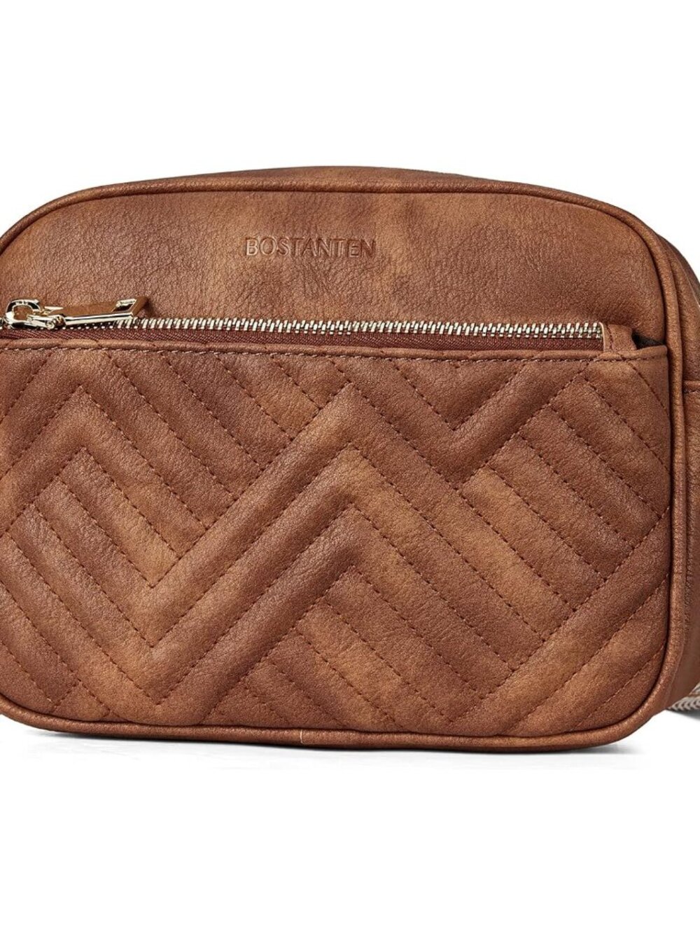 Quilted Crossbody Bags for Women Vegan Leather Purses Shoulder Handbags with Wid - Picture 7 of 8